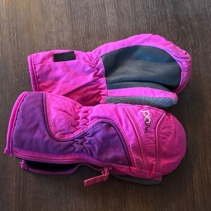 Pink Kids Mittens Head by Costco